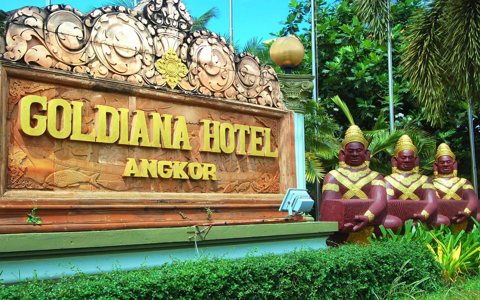 Goldiana Angkor Hotel Siem Reap Eksteriør billede